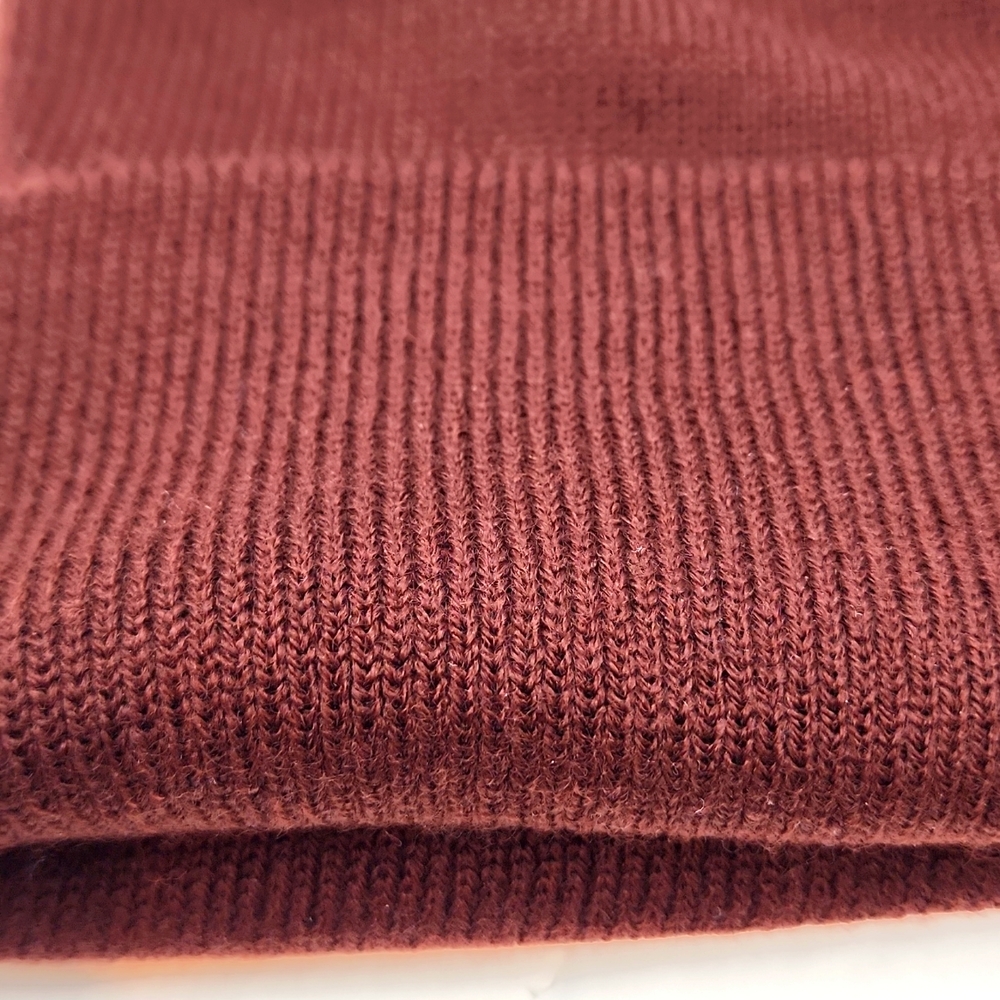 HURLEY HAT BEANIE, BURGUNDY,UNISEX - Picture 7 of 7
